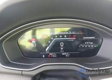 2022 Audi Q5 Prestige 45 Tfsi S Line Quattro S Tronic из США, поврежденный, VIN WA1FAAFY2N2014109